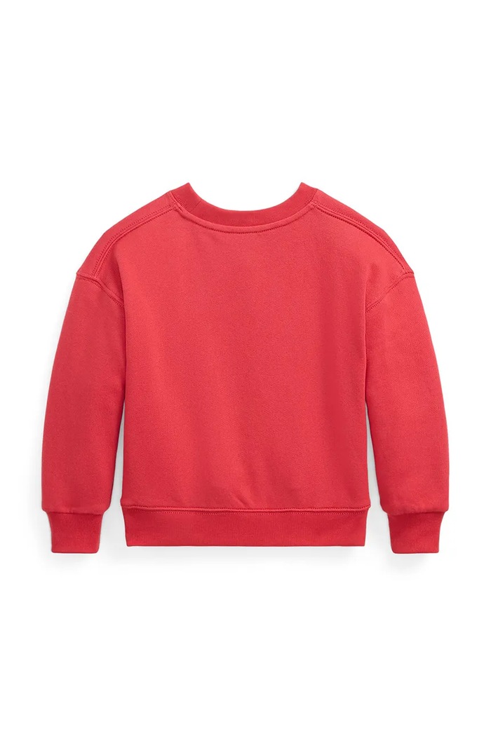 Polo Ralph Lauren bluza bawełniana dziecięca 312965228001 czerwony SS25