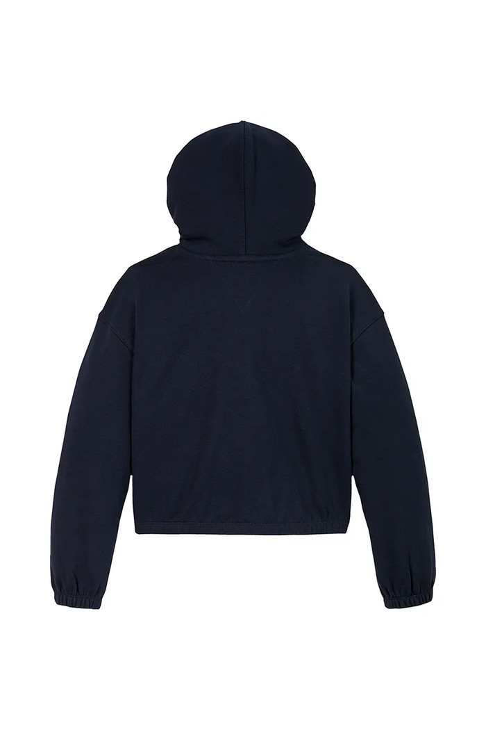 Detská mikina Tommy Hilfiger KG0KG08558.128.176.PPYA tmavomodrá SS25