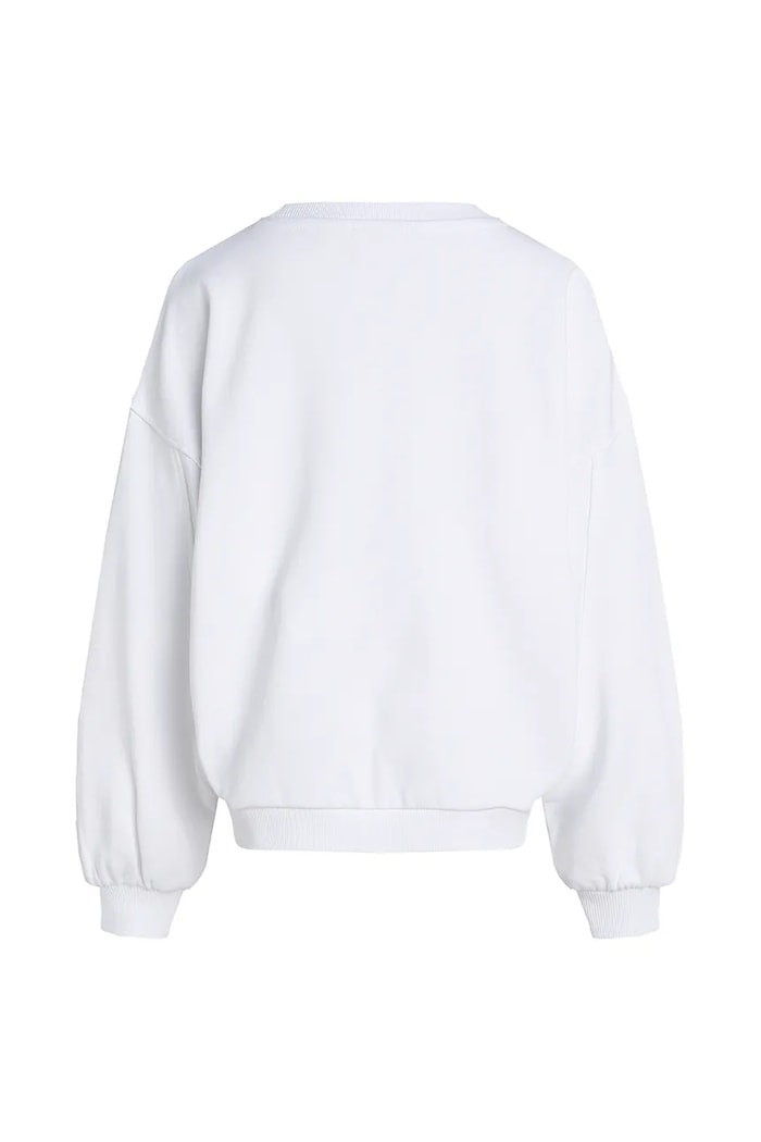DÍVKA Mikina Calvin Klein Jeans IG0IG02849.128.176.PPYA bílá