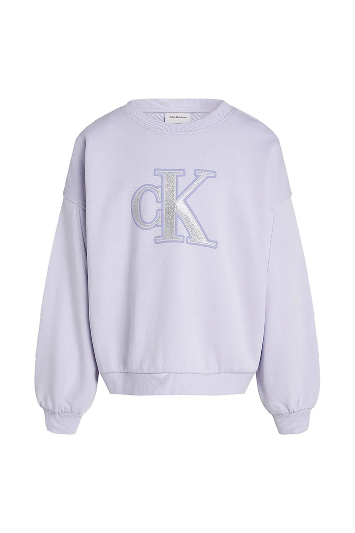 Mikina Calvin Klein Jeans IG0IG02849.128.176.PPYA fialová SS25