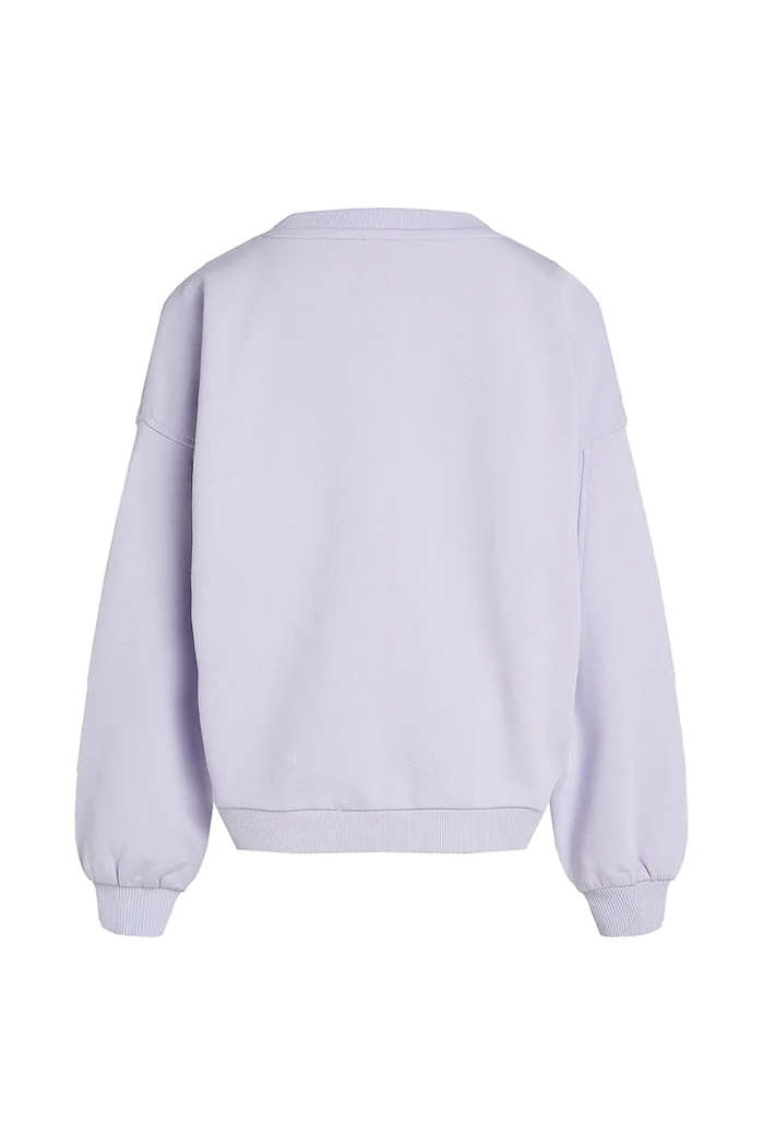 DÍVKA Mikina Calvin Klein Jeans IG0IG02849.128.176.PPYA fialová