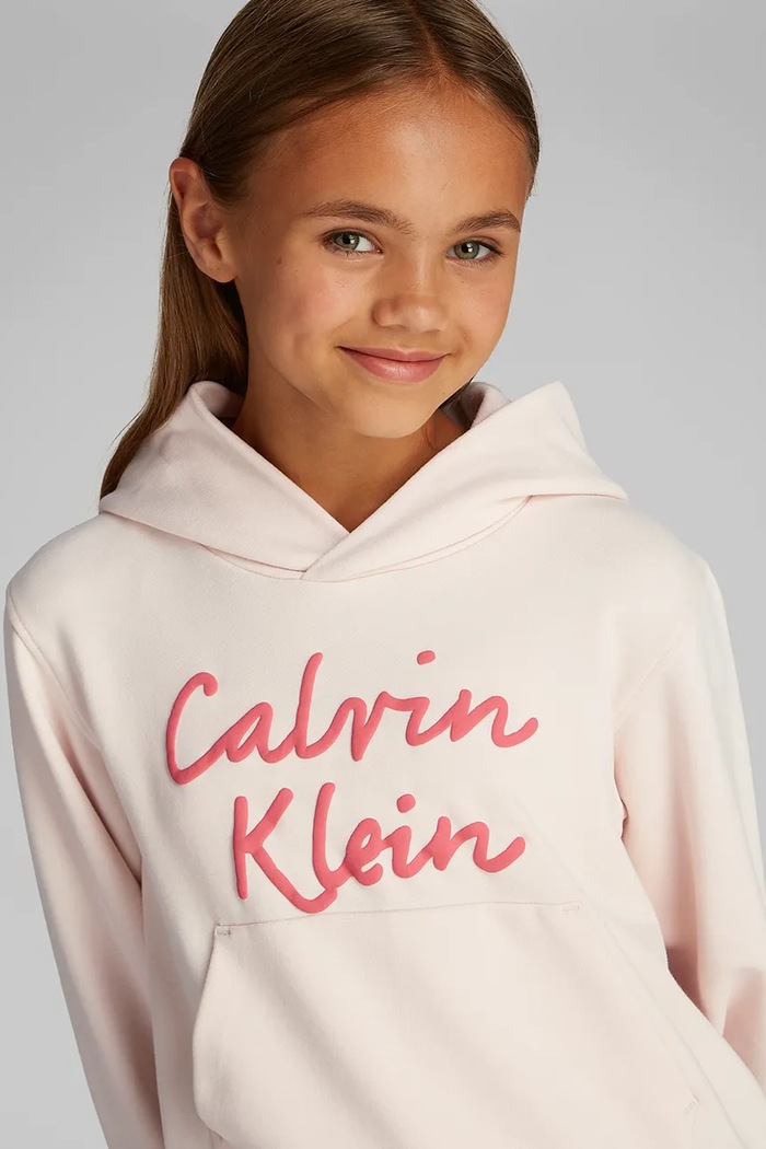 Dječja dukserica Calvin Klein Jeans IG0IG02850.PPYA roza