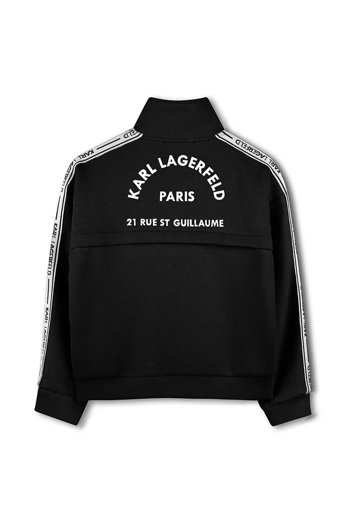 Karl Lagerfeld bluza dziecięca Z30483.114.150 czarny SS25