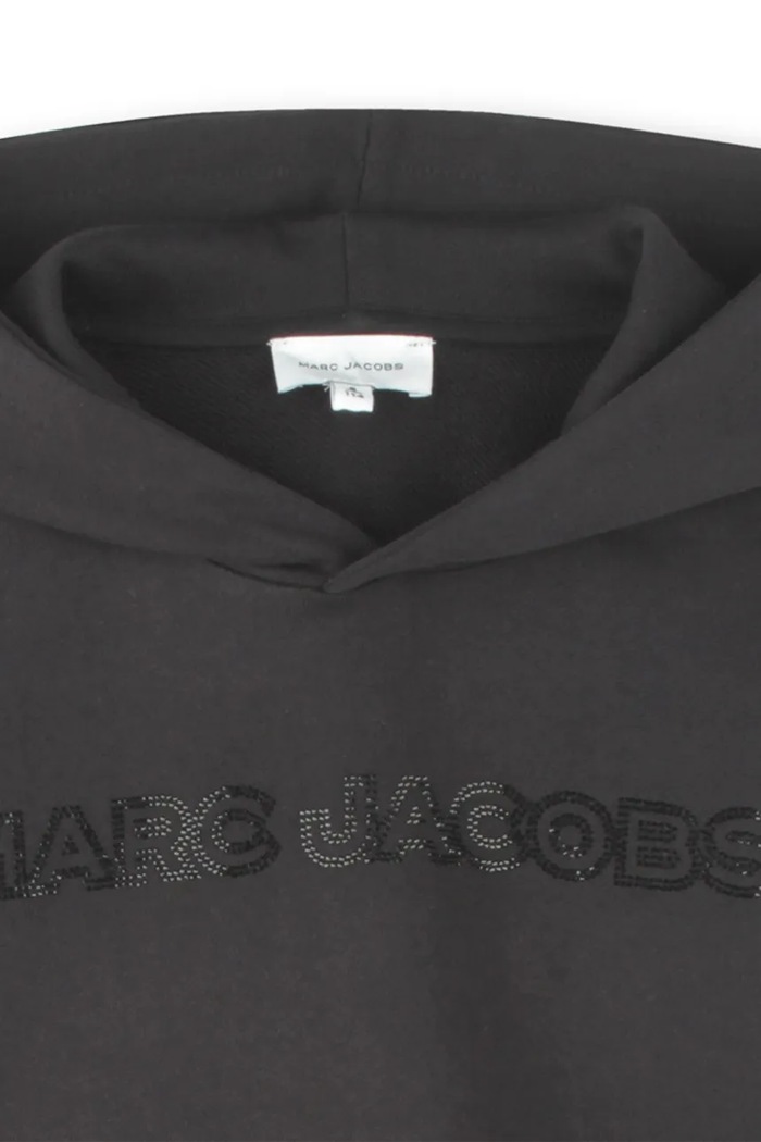 Dziewczynka Marc Jacobs bluza bawełniana dziecięca W60536.114.150 czarny