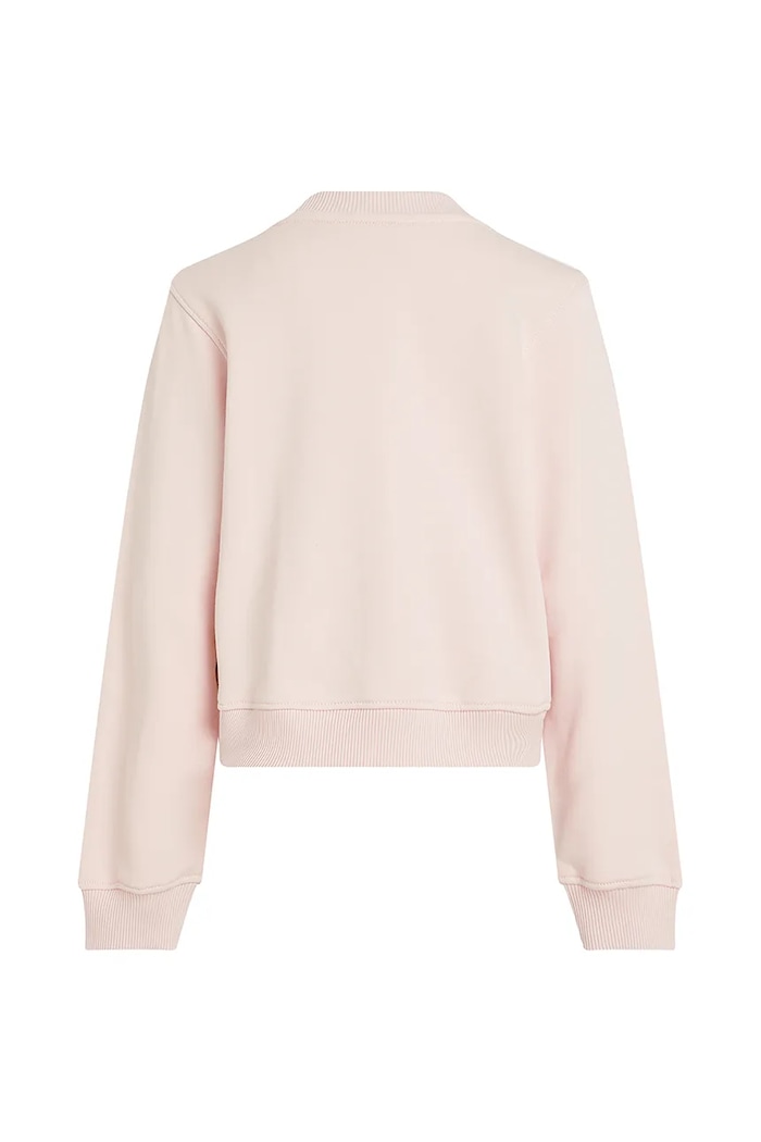 Dziewczynka Calvin Klein Jeans bluza dziecięca IG0IG02958.PPYA różowy