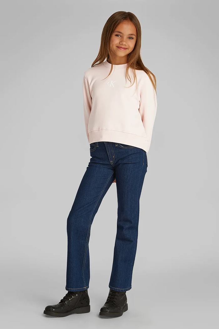 Calvin Klein Jeans bluza dziecięca różowy IG0IG02958.PPYA