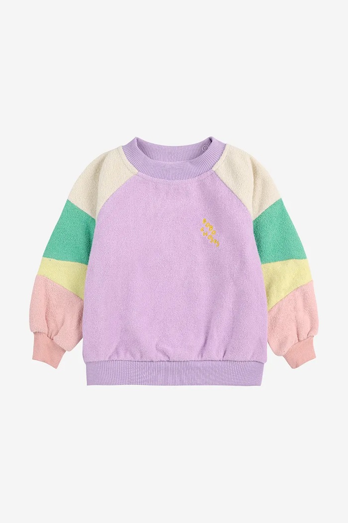 Bobo Choses bluza bebe 125AB027 violet SS25