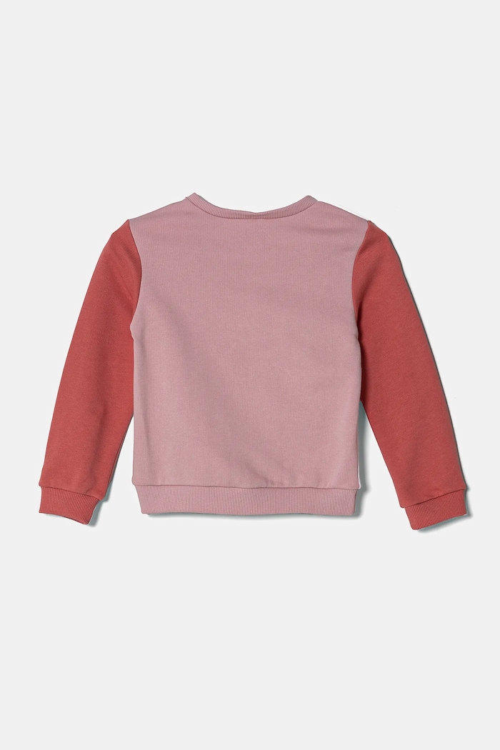 Dětská bavlněná mikina United Colors of Benetton 3J70G10HX.P.Seasonal bílá SS25