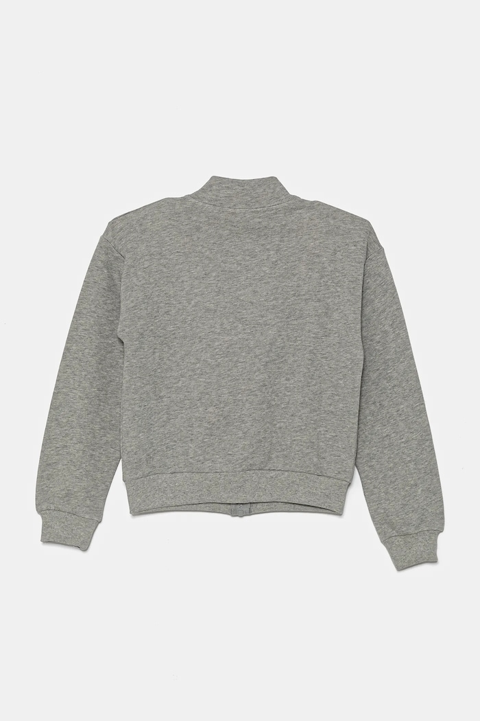 United Colors of Benetton bluza bawełniana dziecięca 3J68C504N.G.Seasonal szary SS25