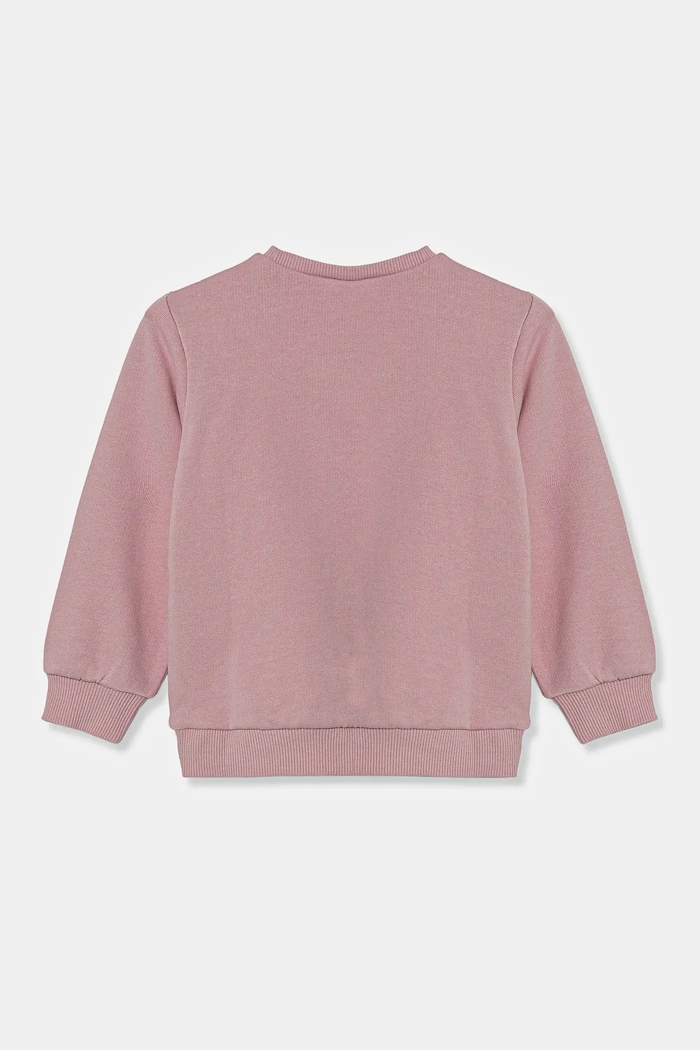 Dziewczynka United Colors of Benetton bluza bawełniana dziecięca 3J68G10J0.P.Seasonal różowy