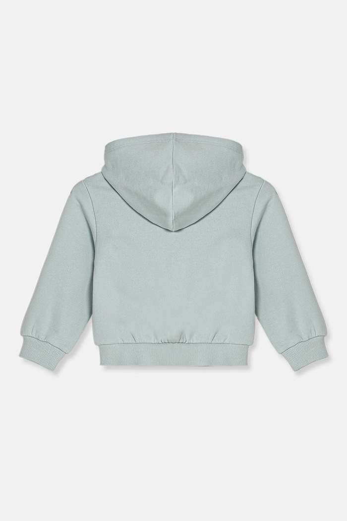 Dječja pamučna dukserica United Colors of Benetton 3J68G503T.P.Seasonal tirkizna SS25