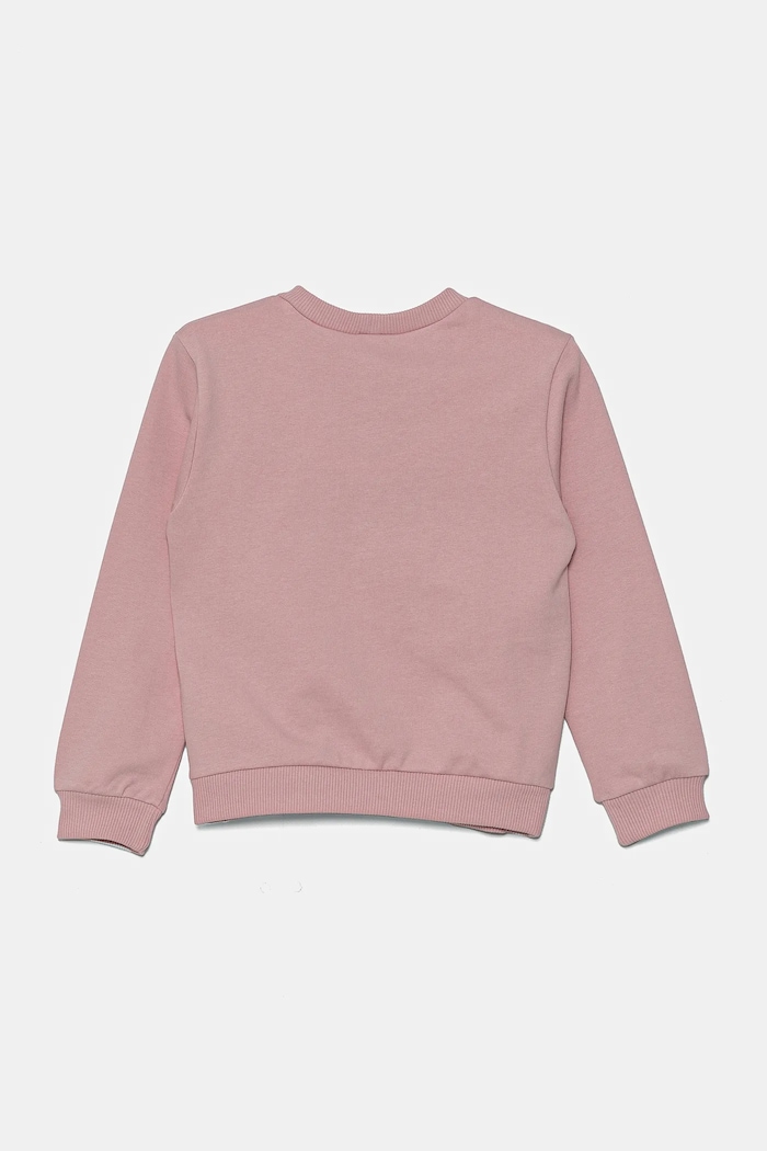 Dječja pamučna dukserica United Colors of Benetton x Disney 3PQMG10HP.P.Seasonal roza SS25