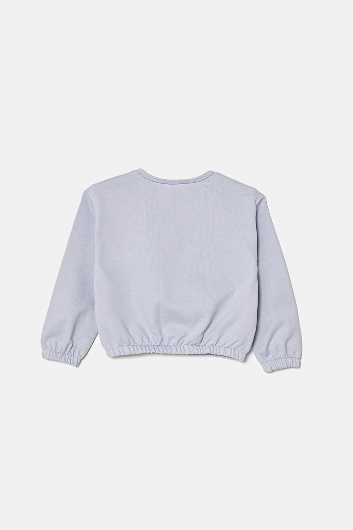 Dječja pamučna dukserica United Colors of Benetton 3UNIG10IO.P.Seasonal plava SS25