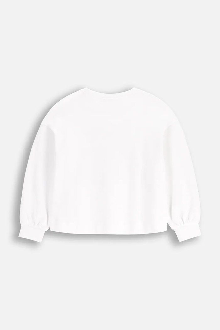 Coccodrillo bluza bawełniana dziecięca WC5143102CGJ biały SS25