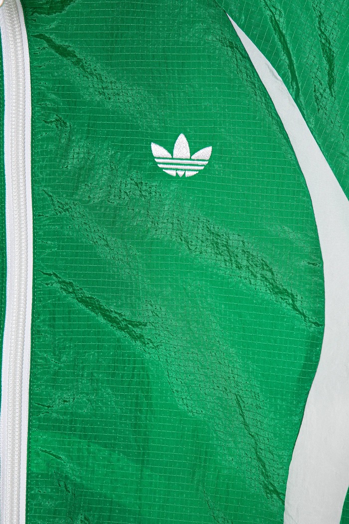 Dětská bunda adidas Originals zelená JC9110