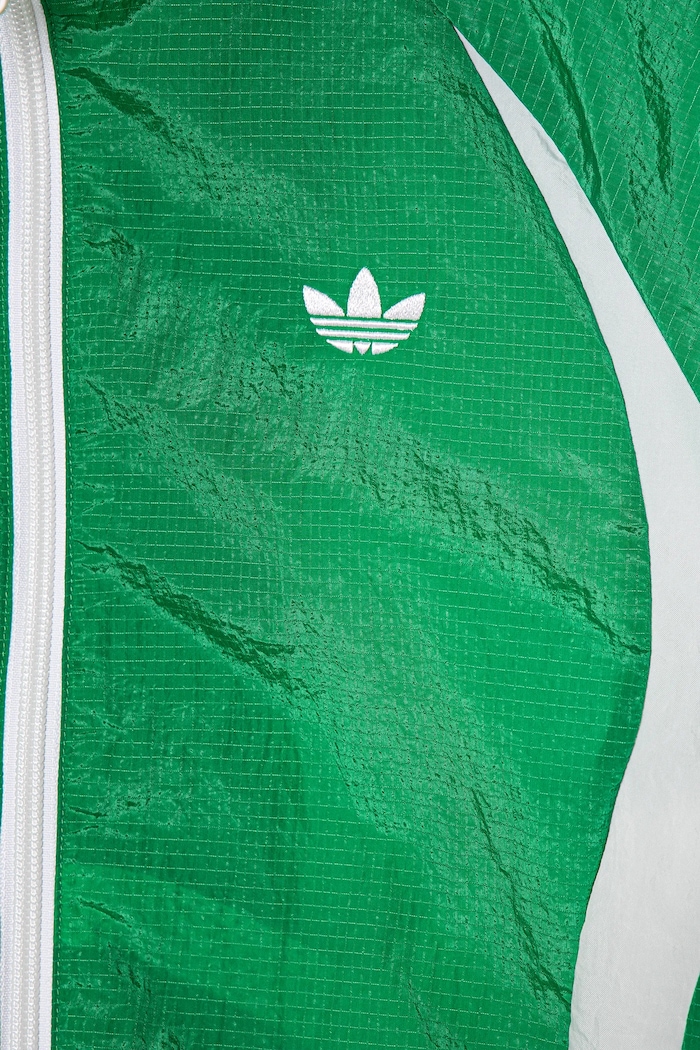 Dětská bunda adidas Originals zelená JC9110
