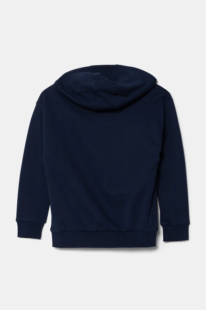 Chłopiec adidas Originals bluza bawełniana dziecięca JC9128 granatowy