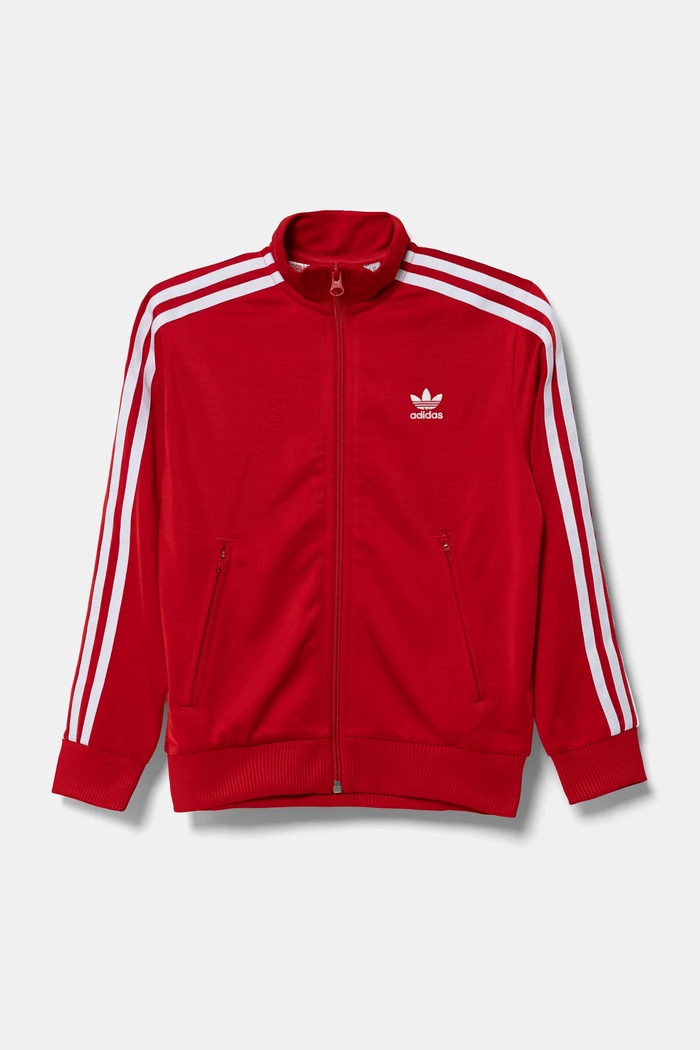 Detská mikina adidas Originals IY9796 červená SS25