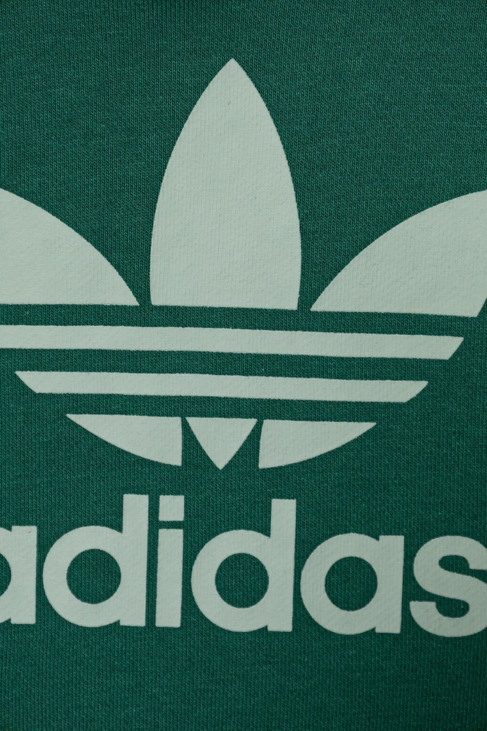 Dětská mikina adidas Originals zelená JD1648