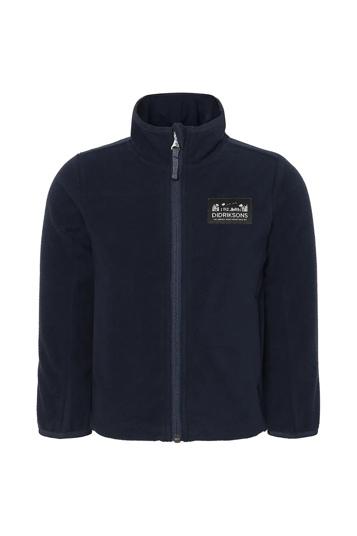 Detská mikina Didriksons MUSKOT KDS JACKET 505711 tmavomodrá AW25