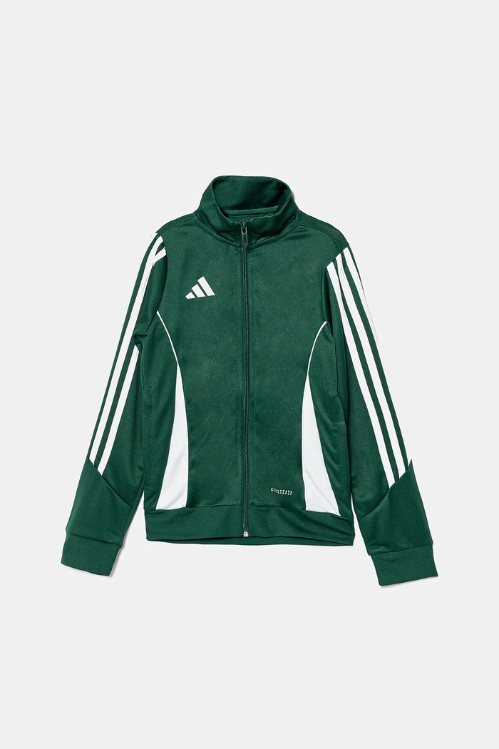 adidas Performance bluza dziecięca aplikacja zielony IR7503