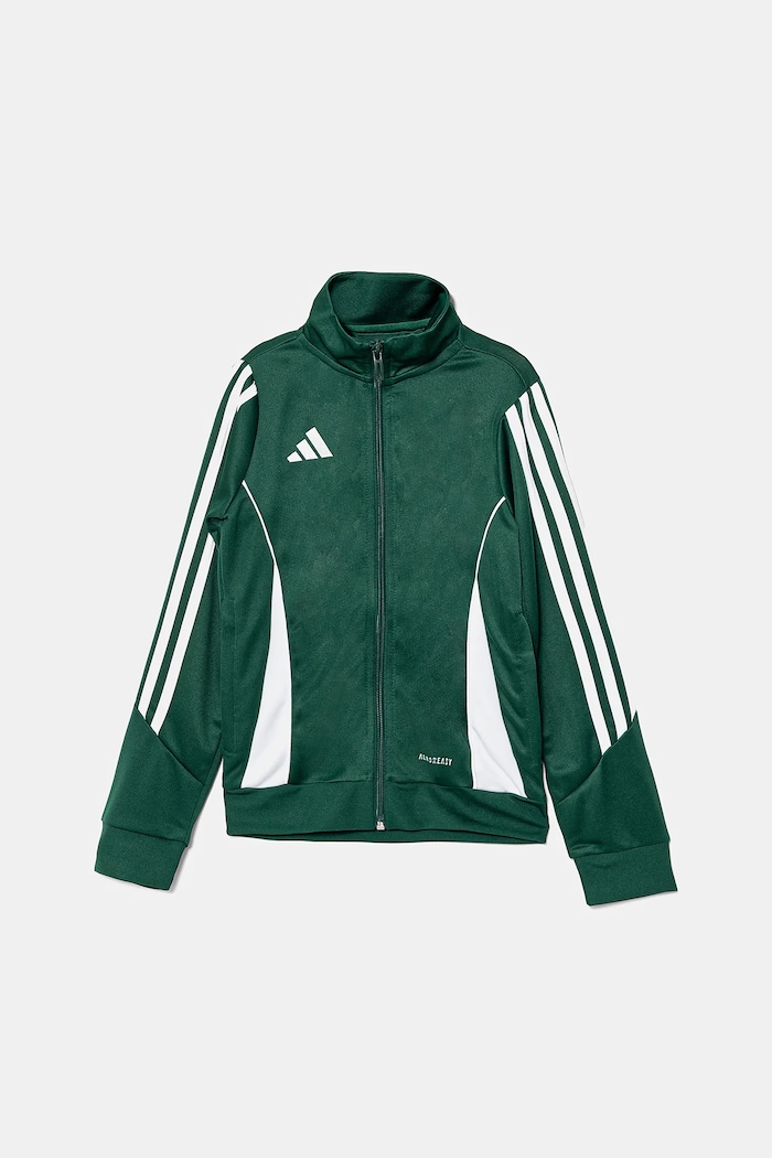 adidas Performance bluza dziecięca aplikacja zielony IR7503