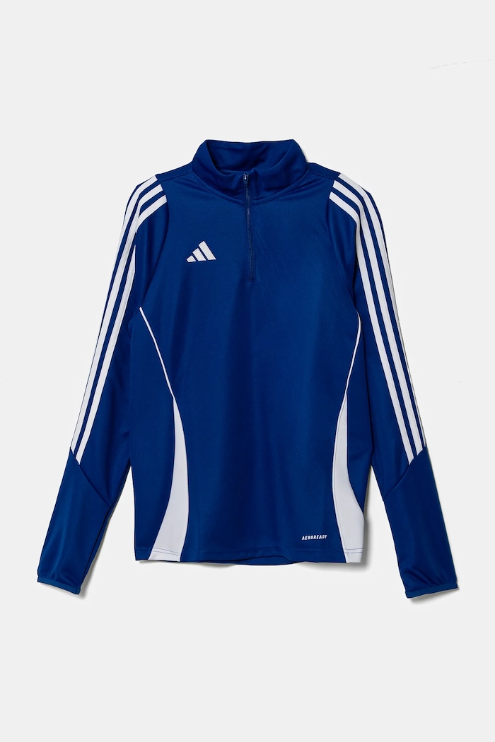 adidas Performance bluză pentru copii imprimeu albastru IR9364