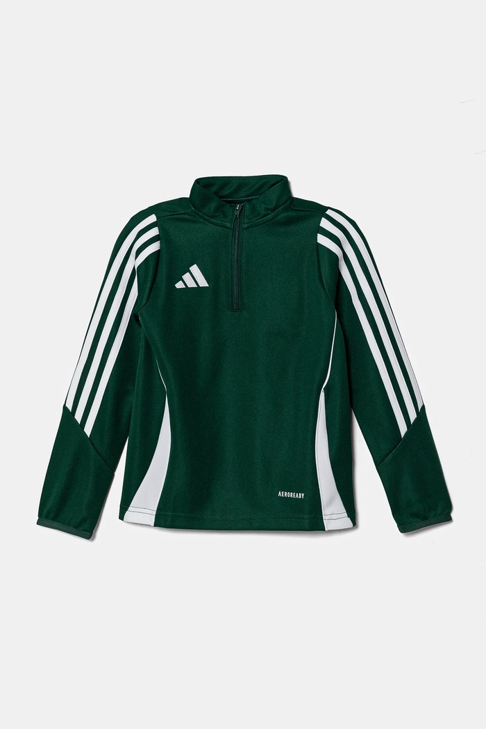 adidas Performance bluza dziecięca aplikacja zielony IR9362
