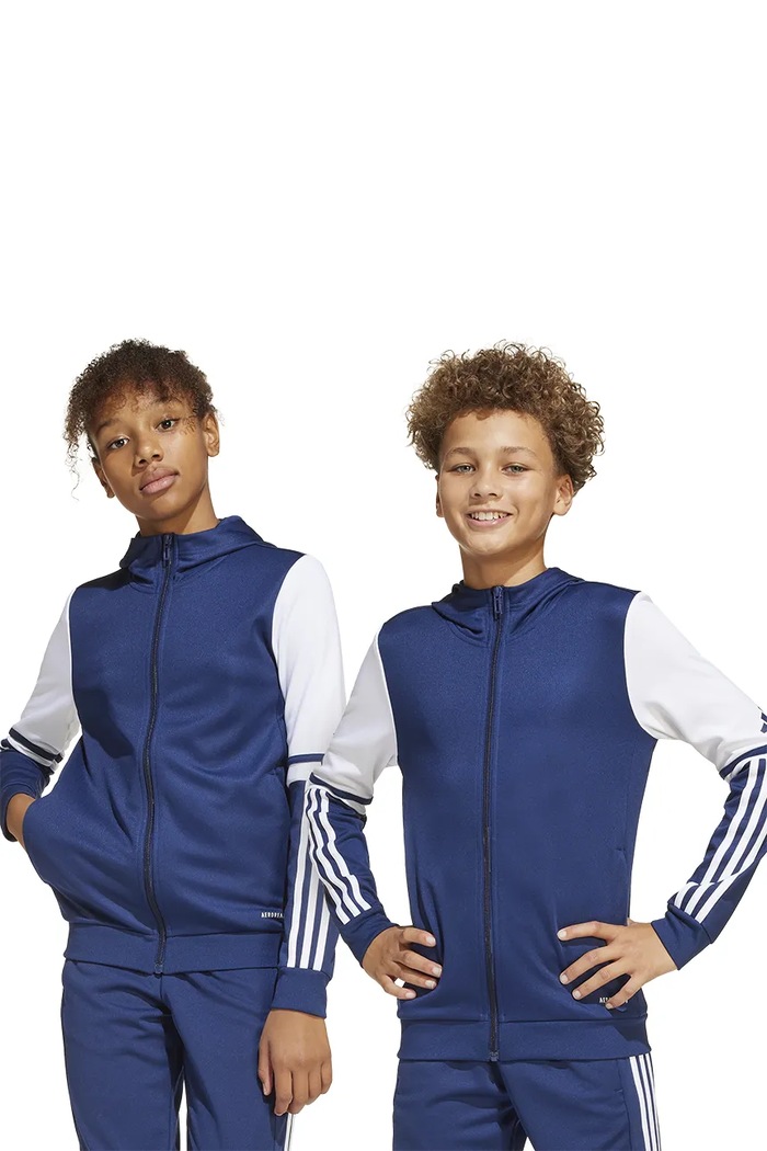 adidas Performance bluza dziecięca wzorzyste granatowy JD4800