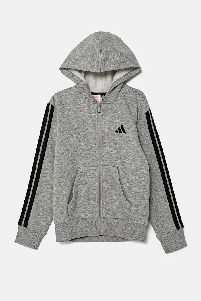 adidas bluza dziecięca JD6493 szary SS25