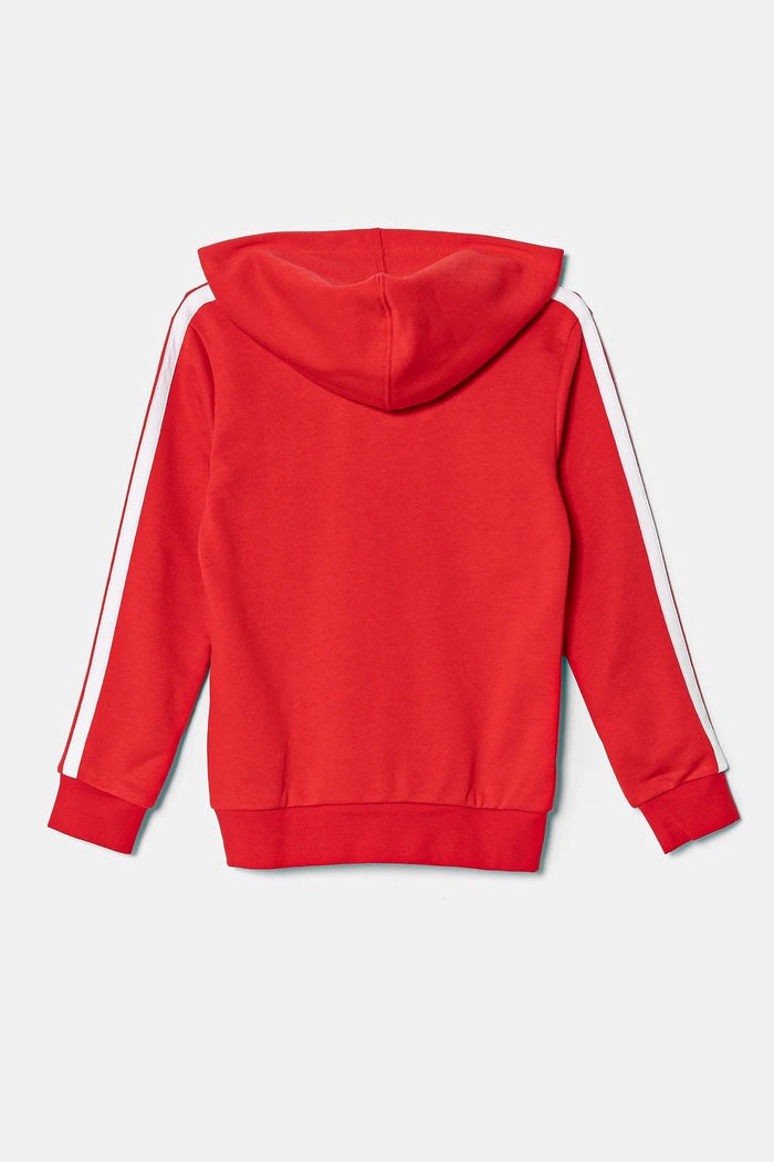CHLAPEC Dětská mikina adidas JM7357 červená