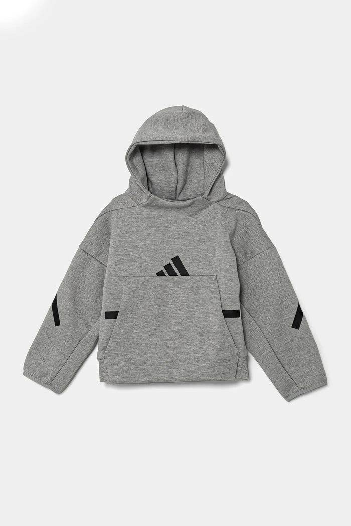 adidas Dětská mikina adidas IN6063 šedá SS25