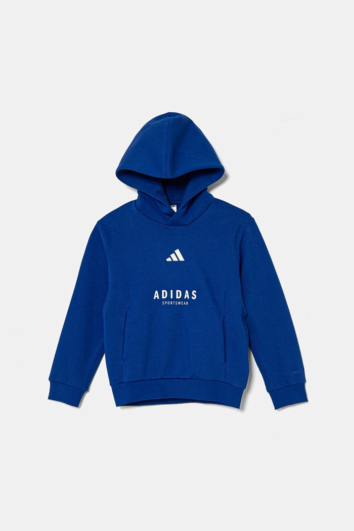 adidas bluza dziecięca JC7618 niebieski SS25