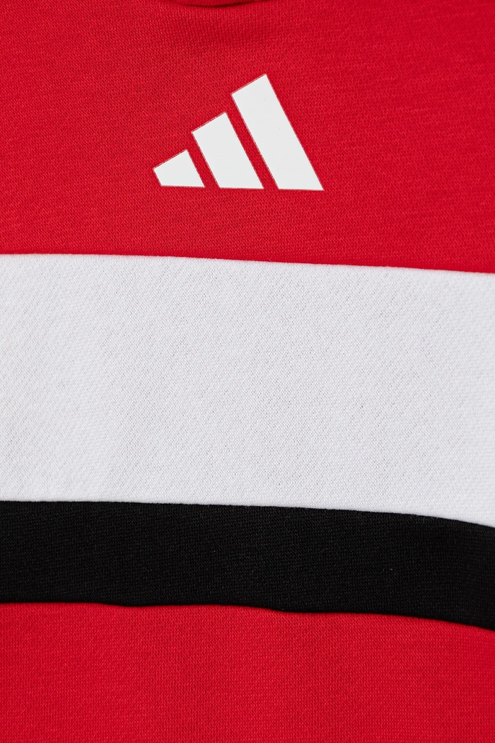 Detská mikina adidas červená JI6212