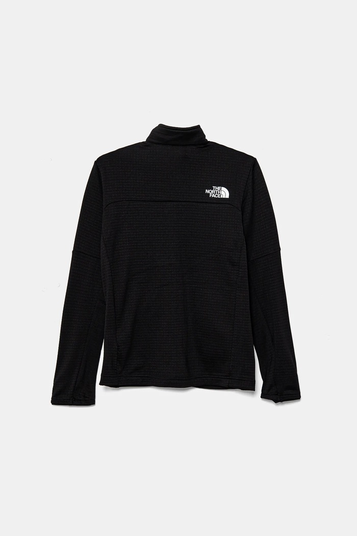 The North Face bluza dziecięca TEEN HIKE MIDLAYER FZ NF0A8AY5JK31 czarny SS25