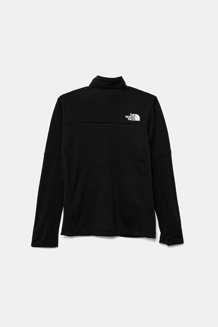 The North Face bluza dziecięca TEEN HIKE MIDLAYER FZ NF0A8AY5JK31 czarny SS25