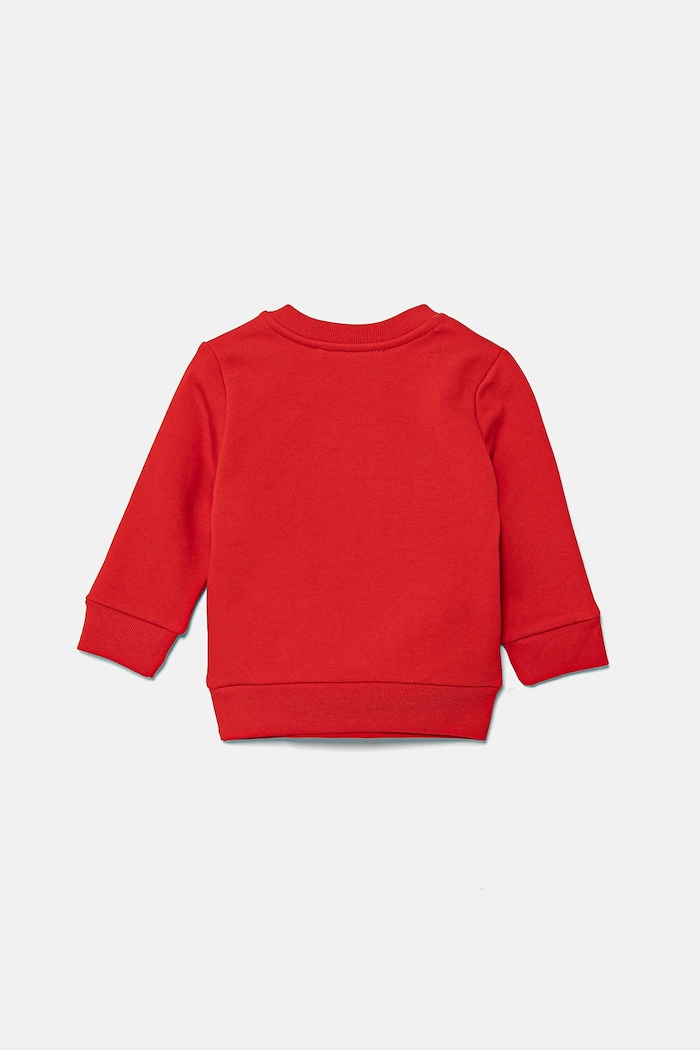 Бебешки памучен суичър Marni MS319B SWEAT-SHIRT M01437 червен SS25