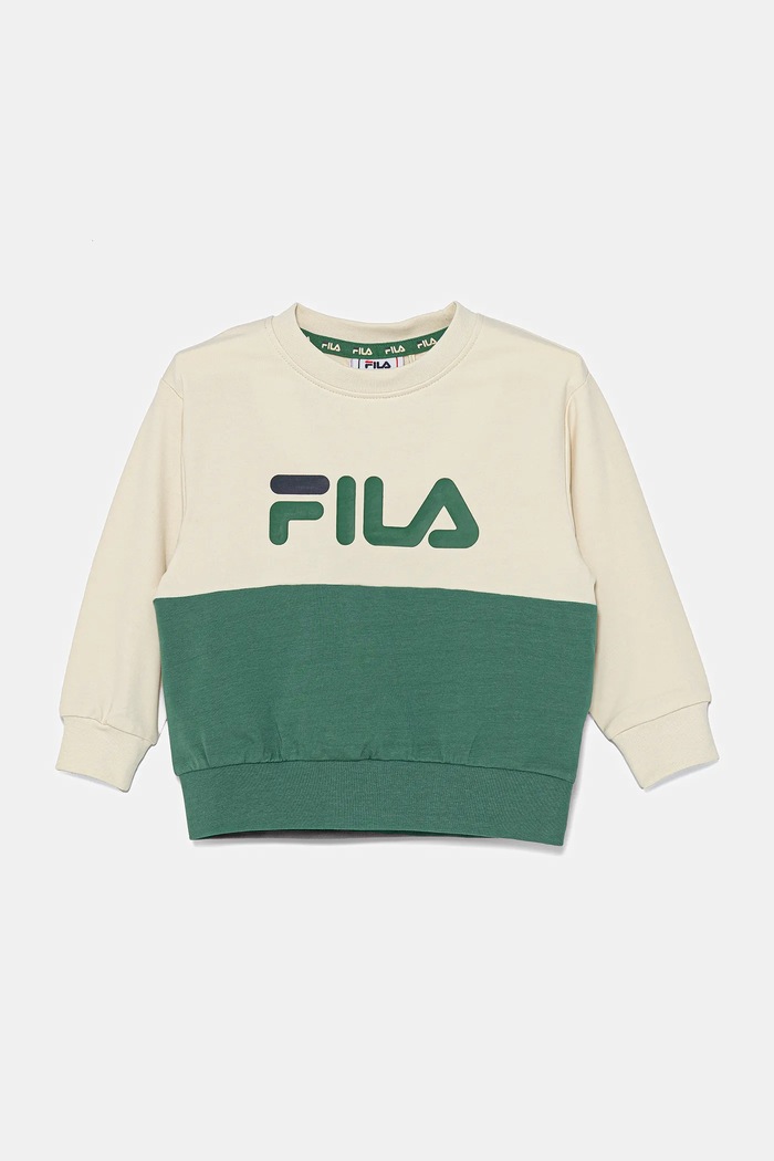 Fila bluză copii LEYSIN print verde FAK0405