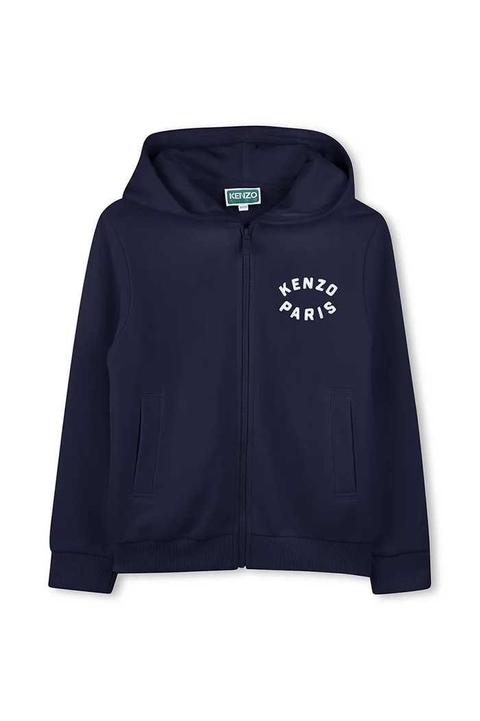 Kenzo Kids bluza nadruk granatowy K61176.114.150
