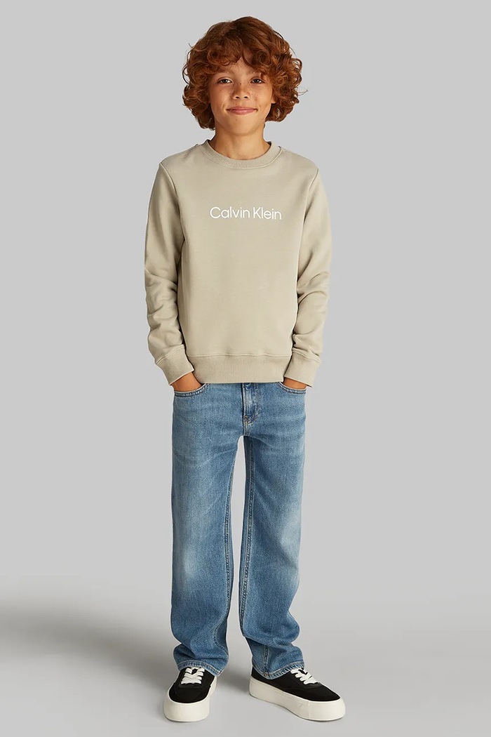 Detská bavlnená mikina Calvin Klein Jeans IU0IU00680.PPYA
