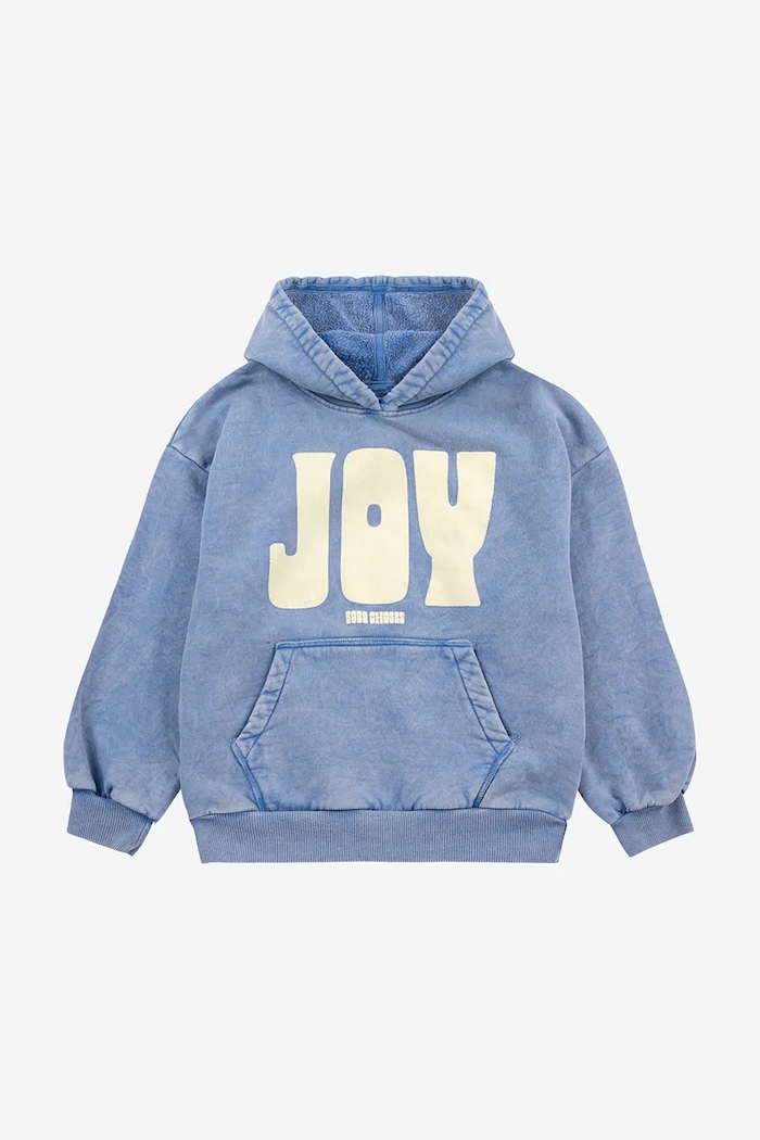 Bobo Choses bluza bawełniana dziecięca Joy 125AC045 niebieski SS25