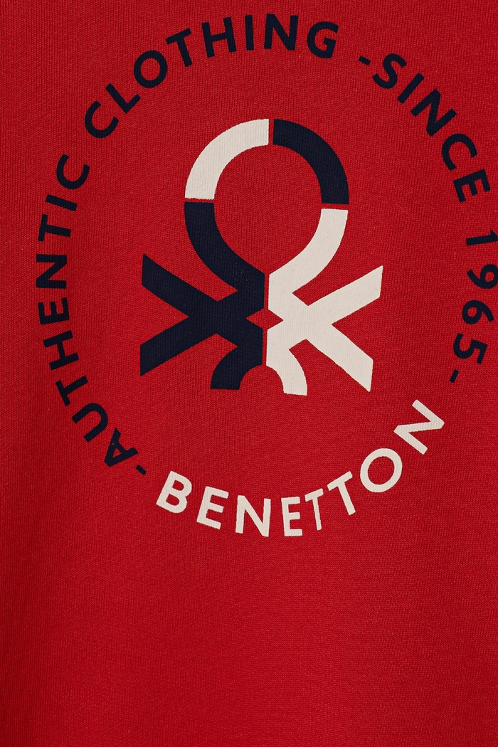 Chłopiec United Colors of Benetton bluza bawełniana dziecięca 3J68C10N2.G.Seasonal czerwony