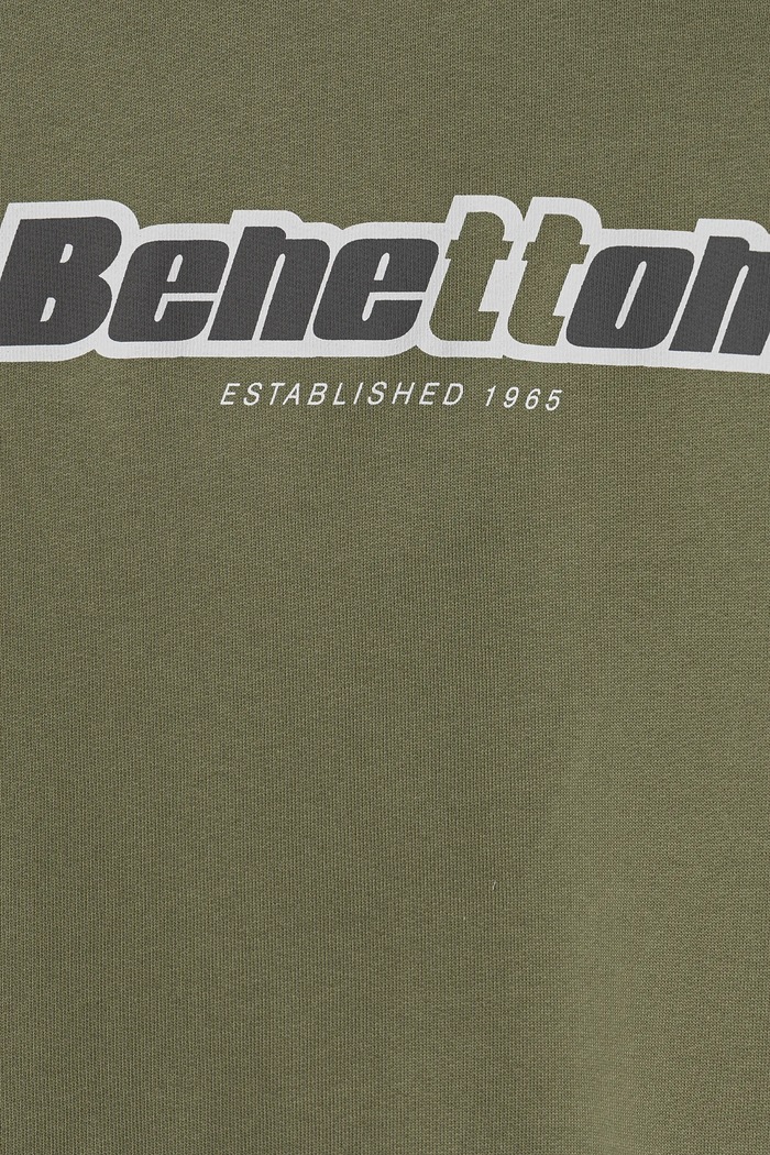 CHLAPEC Dětská bavlněná mikina United Colors of Benetton 3J68C10N2.G.Seasonal zelená