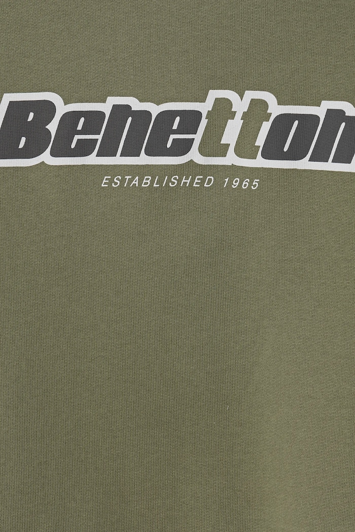 CHLAPEC Dětská bavlněná mikina United Colors of Benetton 3J68C10N2.G.Seasonal zelená