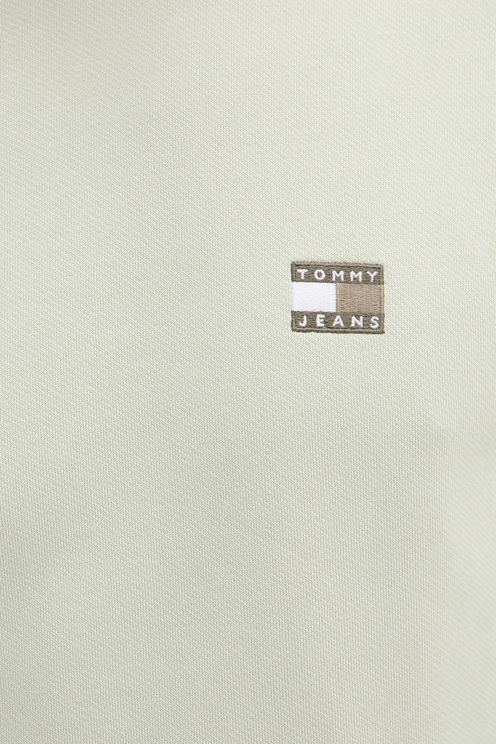 Bavlněná mikina Tommy Jeans zelená DM0DM20258