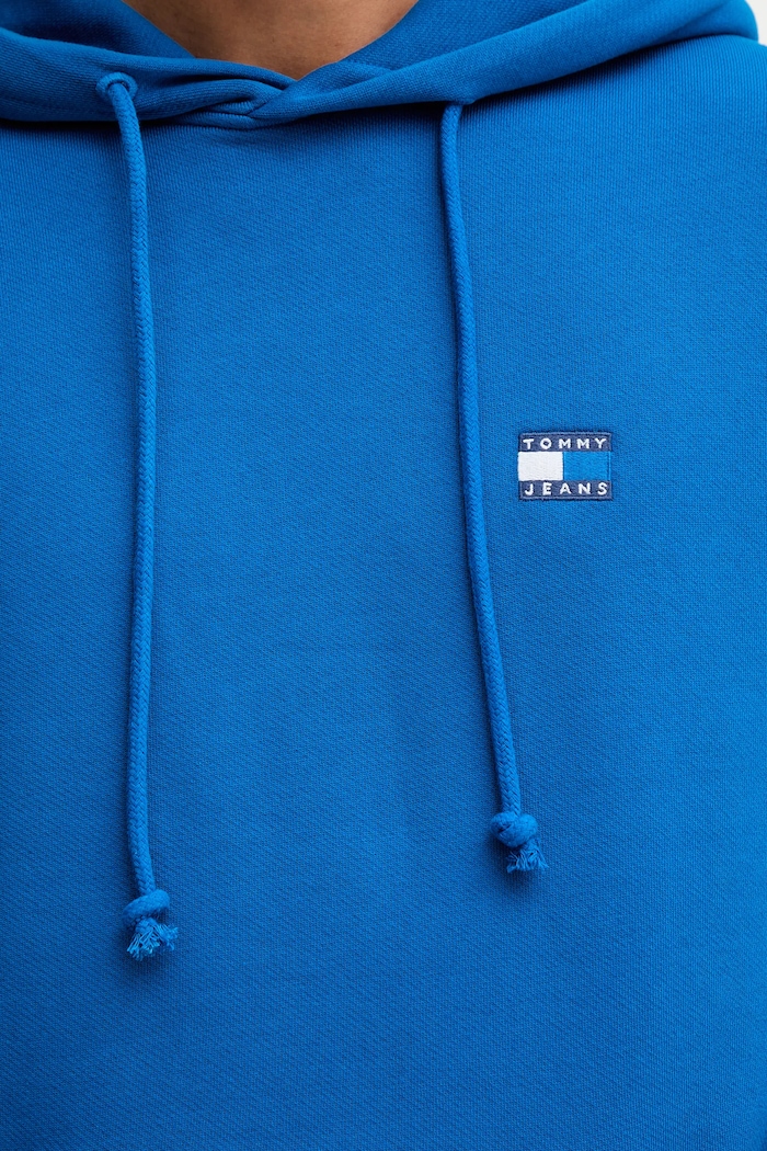 Bavlněná mikina Tommy Jeans DM0DM20258 námořnická modř