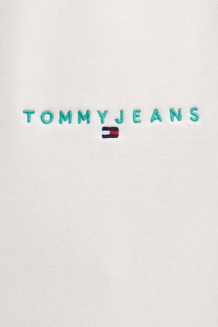 Tommy Jeans mikina pánska s bavlnou DM0DM20249 béžová