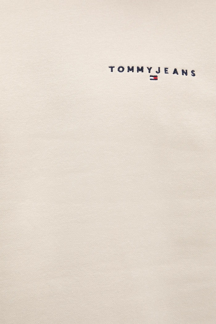 Tommy Jeans melegítőfelső férfi pamuttal DM0DM20249 bézs