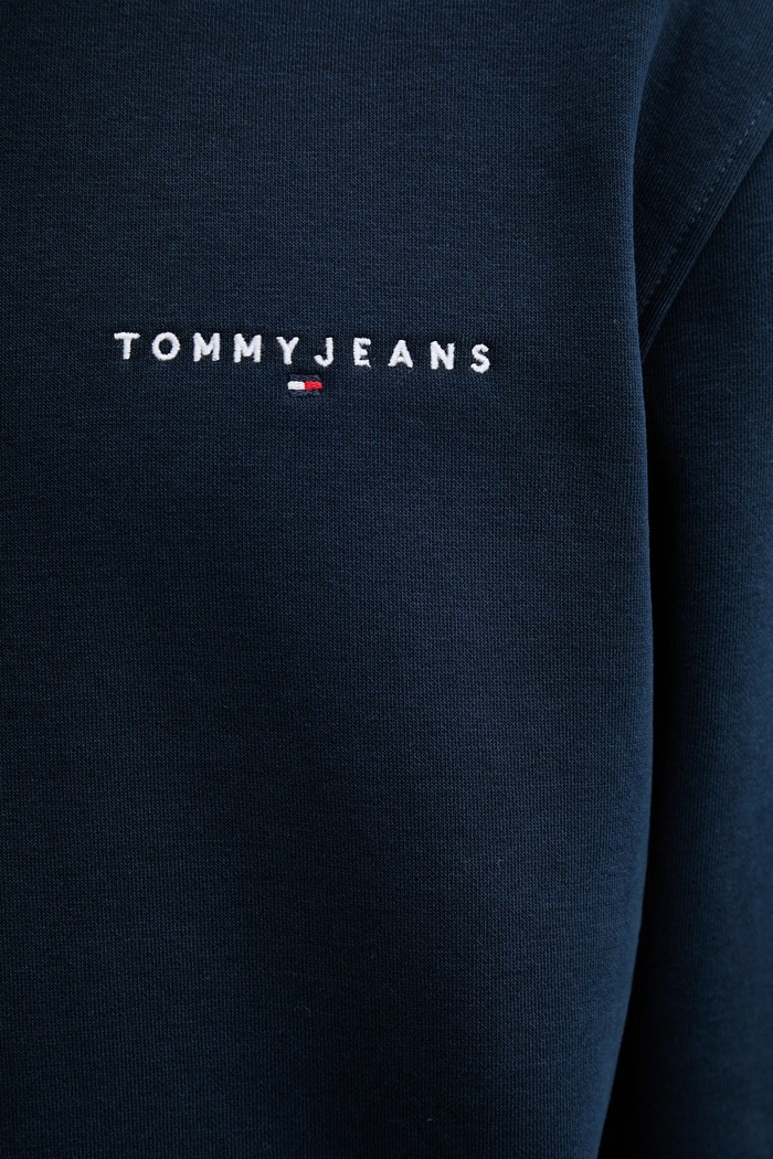 Tommy Jeans férfi melegítőfelső pamuttal DM0DM20249 sötétkék