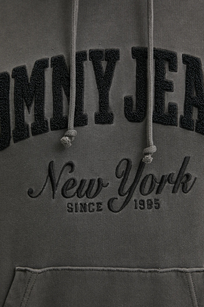 Tommy Jeans bluza bawełniana DM0DM20263 szary